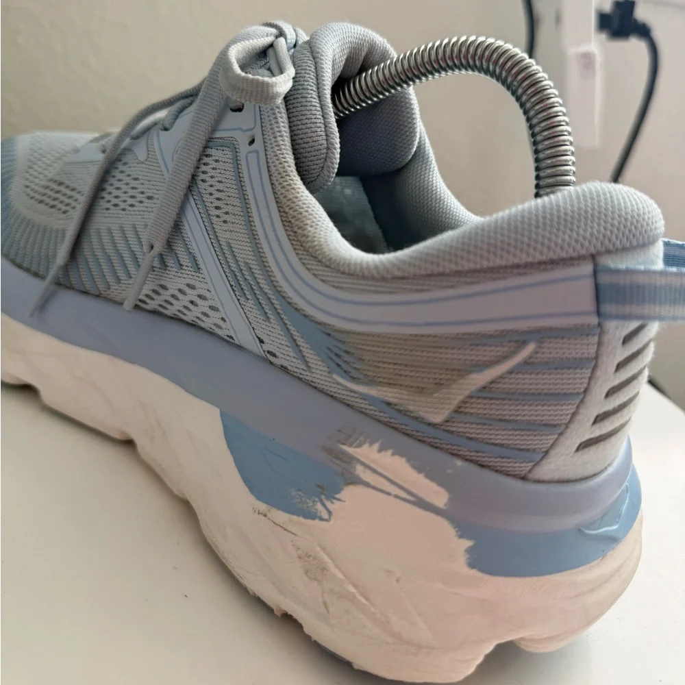 Hoka bondi 7 Women's Pale Blue Cushioned Running Shoes
Size 8.5 - Picture 6 of 10